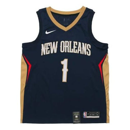 Nike Zion Williamson New Orleans Pelicans SW Fan Edition Basketball Jersey | Navy Blue