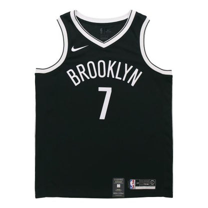 Nike Brooklyn Nets Durant No. 7 Black SW Fan Edition Basketball Jersey