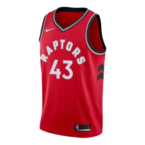 Nike Toronto Raptors No. 3 SW Fan Edition Basketball Jersey | Red