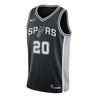 Nike Manu Ginobili Icon Edition Swingman Jersey | Black