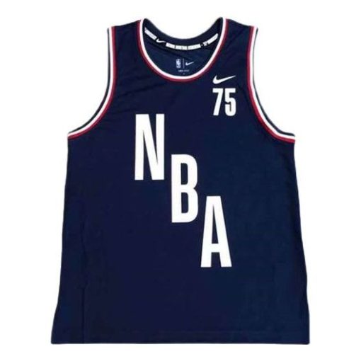 Nike 75 Anniversary Basketball Training Vest Jersey | Blue