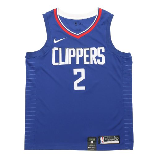 Nike Los Angeles Clippers No. 8 Blue SW Fan Edition Basketball Jersey