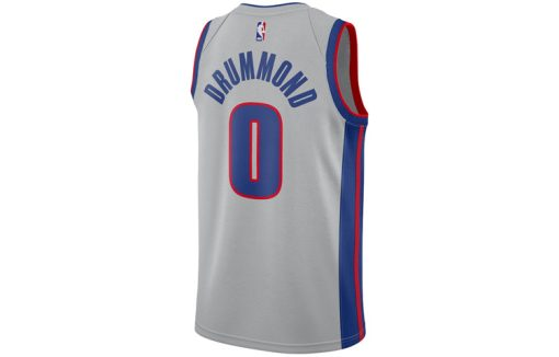 Nike Detroit Pistons No. 0 Retro SW Fan Edition Basketball Jersey/Vest | Gray