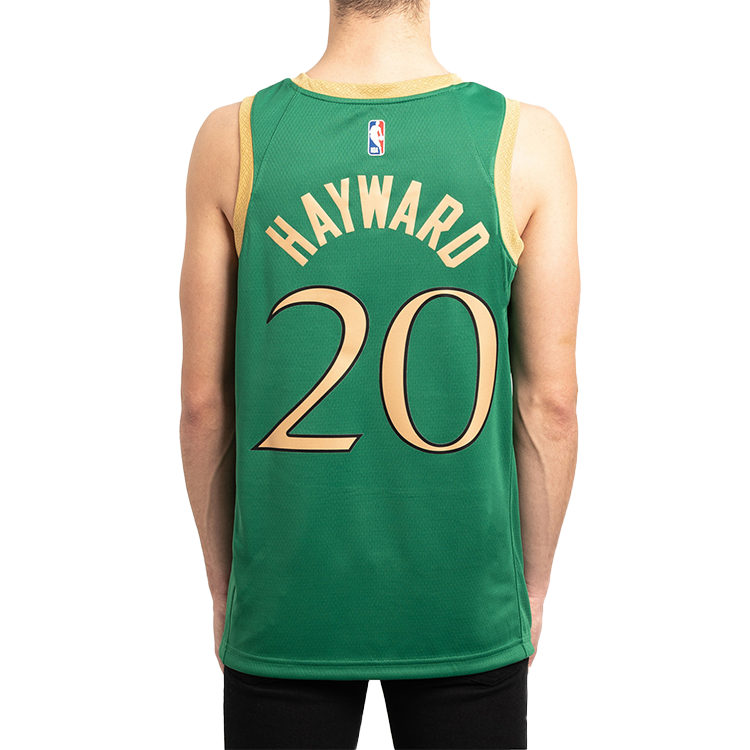 Nike Boston Celtics SW Fan Edition No. 0 Basketball Jersey | Green