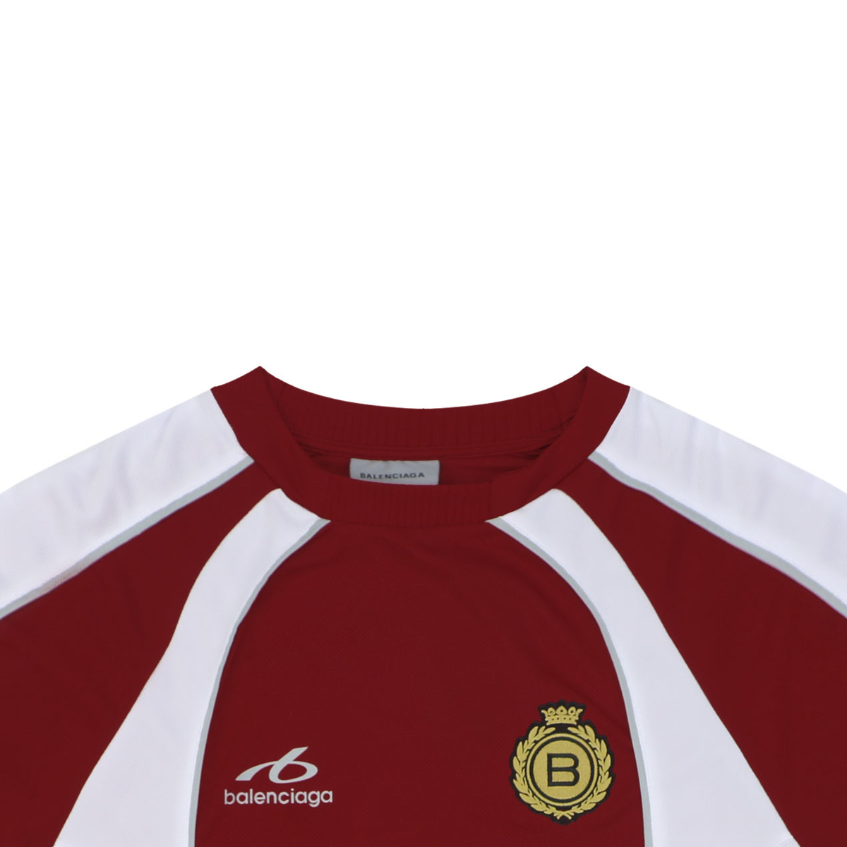 Balenciaga Soccer FW26 Printed Raglan T-Shirt – Men's