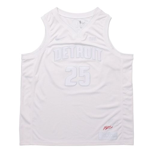 Nike Derrick Rose Detroit Pistons No. 25 Swingman Jersey - 2020/21