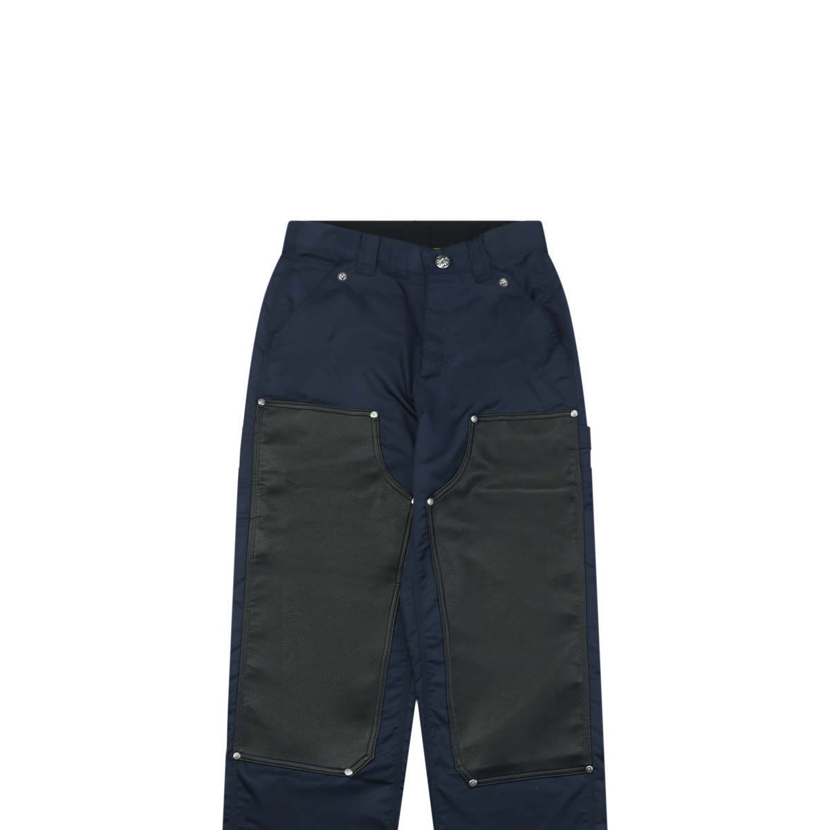 Chrome Hearts 24FW Logger Pants with Leather Panel Details