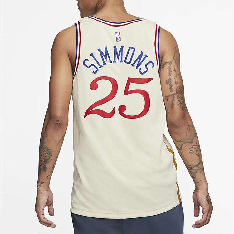 Nike Philadelphia 76ers Ben Simmons #25 City Jersey