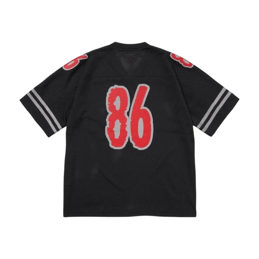 Supreme FW26 Reflective Football Jersey – Black