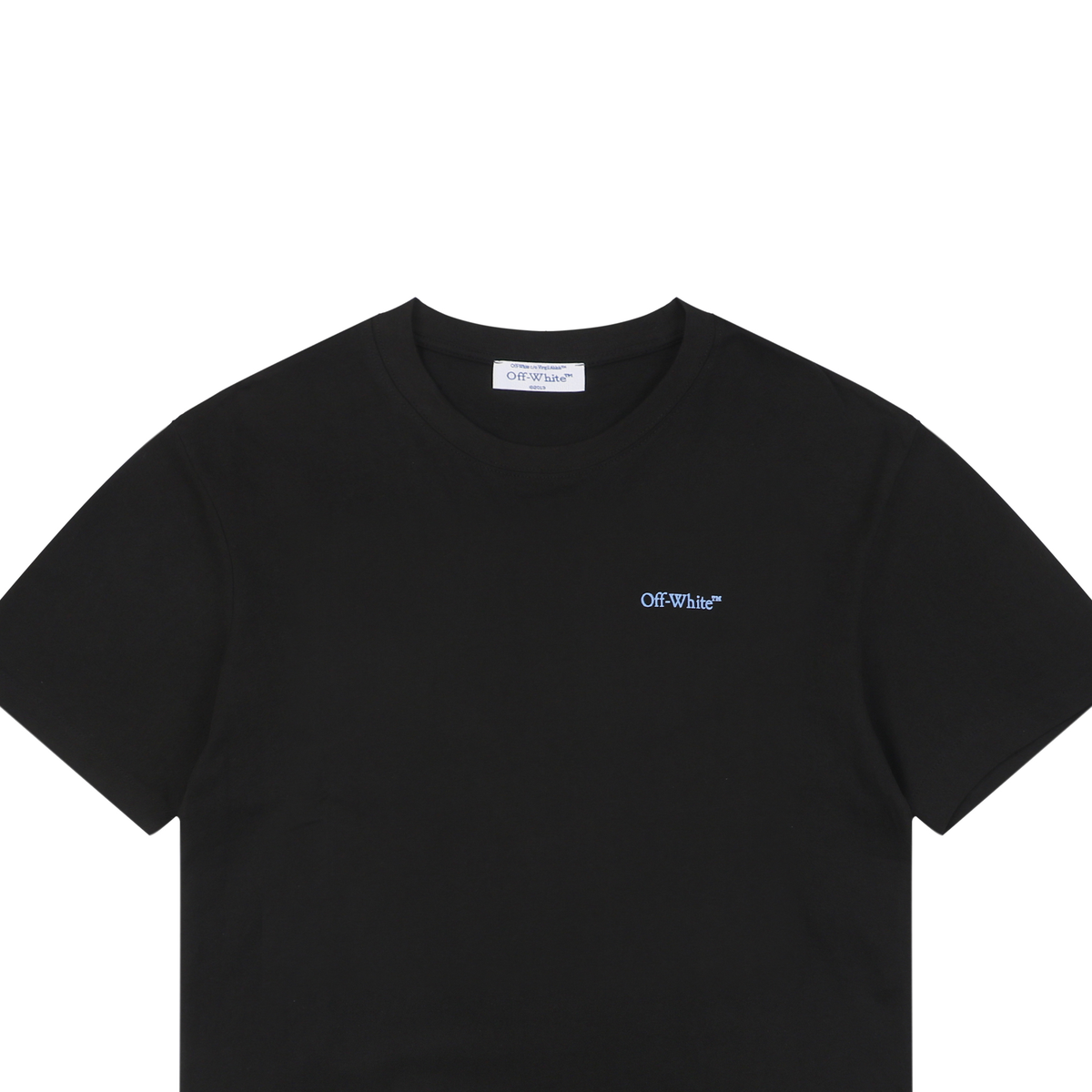 Off-White Gradient Interwoven Arrow Print T-Shirt | Black Short-Sleeve