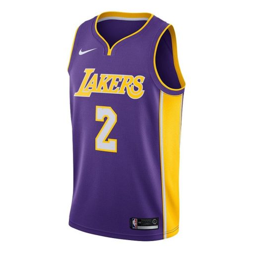 Nike Los Angeles Lakers Lonzo Ball 2017–18 SW Jersey | Purple