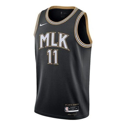 Nike Trae Young Atlanta Hawks No. 11 Retro Basketball Jersey/Vest