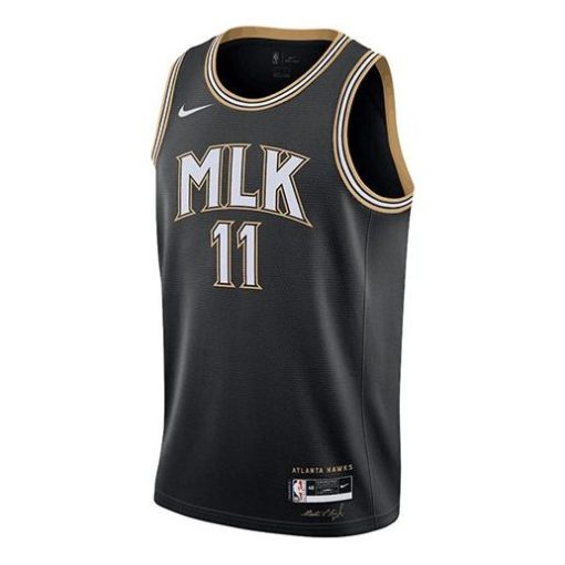 Nike Trae Young Atlanta Hawks No. 11 Retro Basketball Jersey/Vest