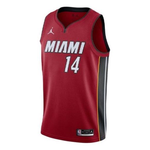 Men's Nike Miami Heat SW Fan Edition Basketball Jersey Vest | Red
