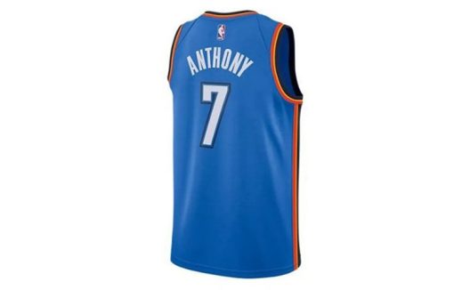 Nike Oklahoma City Thunder Carmelo Anthony Icon Edition Swingman Jersey | Blue
