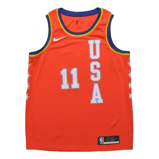 Nike Trae Young No. 11 2020 Chicago All-Star Swingman Jersey, Orange