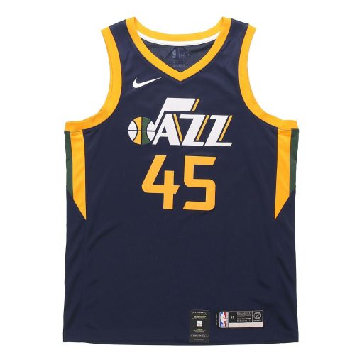 Nike Utah Jazz Mitchell Team Limited SW Jersey | Navy Blue