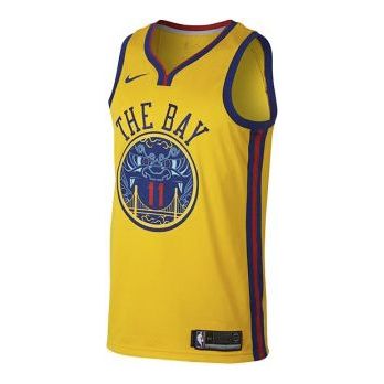 Nike Golden State Warriors Klay Thompson SW Jersey | Yellow