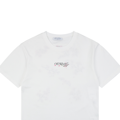 Off-White Gradient Interwoven Arrow Print T-Shirt | White Short-Sleeve