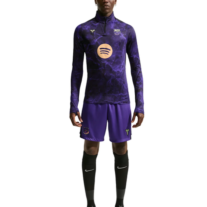 Nike Kobe x FC Barcelona Strike Away Dri-FIT Pre-Match Drill T-Shirt – Purple/Black/Gold
