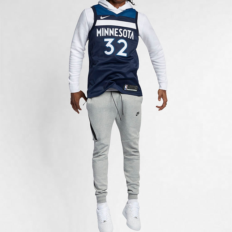 Nike Towns Timberwolves No. 32 Fan Edition Jersey - Navy Blue