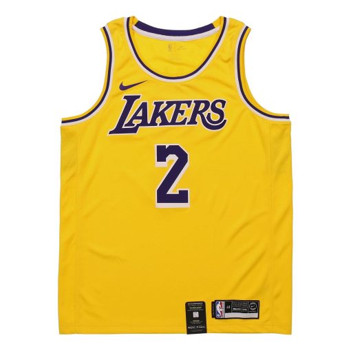 Nike Lonzo Ball Lakers 2 Team SW Fan Edition Jersey/Vest - Yellow