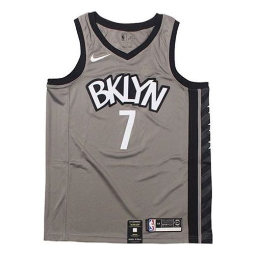Nike Durant No. 7 2019–2020 SW Fan Edition Basketball Jersey - Gray