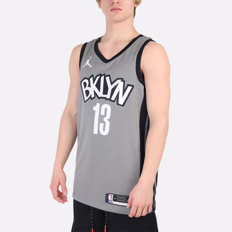 Nike Brooklyn Kevin Durant 20 Basketball Jersey | Gray White