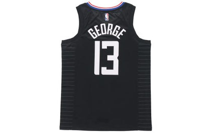 Nike Los Angeles Clippers George No. 13 SW Fan Edition Basketball Jersey - Black