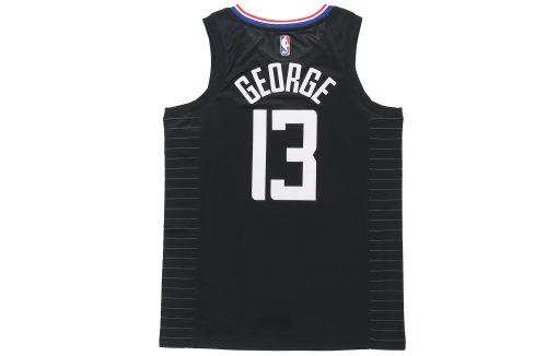Nike Los Angeles Clippers George No. 13 SW Fan Edition Basketball Jersey - Black