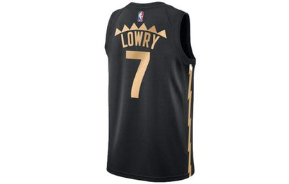 Nike Toronto Raptors No. 7 Retro SW Fan Edition Basketball Jersey - Black
