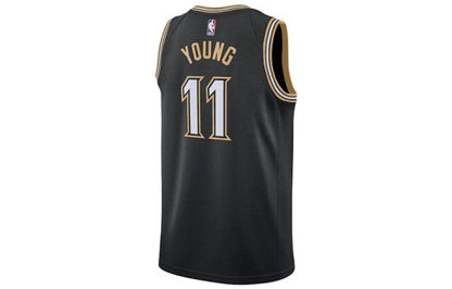 Nike Trae Young Atlanta Hawks No. 11 Retro Basketball Jersey/Vest