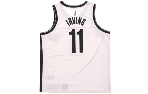 Nike Brooklyn Nets Kyrie Irving No. 11  SW Fan Edition Basketball Jersey | White