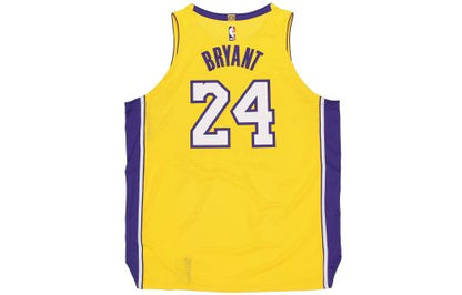 Nike Los Angeles Lakers Kobe No. 24 Icon Edition Authentic Jersey | Yellow