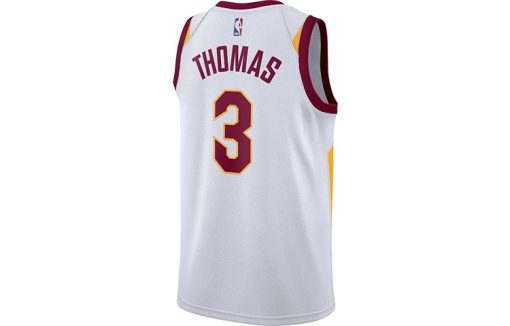 Nike Cavaliers Small Thomas Alphabet Logo Basketball Jersey - White