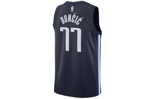 Nike Dallas Mavericks 2019–2020 SW Fan Edition Swingman Basketball Jersey - Blue