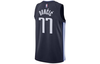 Nike Dallas Mavericks 2019–2020 SW Fan Edition Swingman Basketball Jersey - Blue