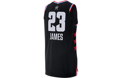 Air Jordan Los Angeles Lakers 2019 All-Star LeBron James No. 23 Black AU Jersey