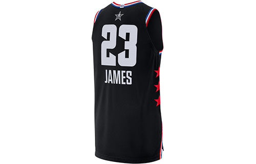 Air Jordan Los Angeles Lakers 2019 All-Star LeBron James No. 23 Black AU Jersey