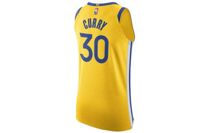 Nike Golden State Warriors AU Player Edition Basketball Jersey Vest | Yellow