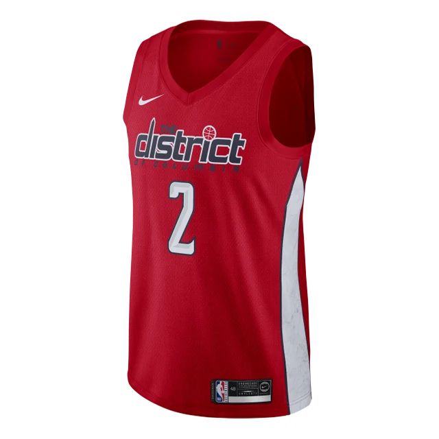 Nike John Wall Washington Wizards No. 2 Red Swingman Basketball Jersey