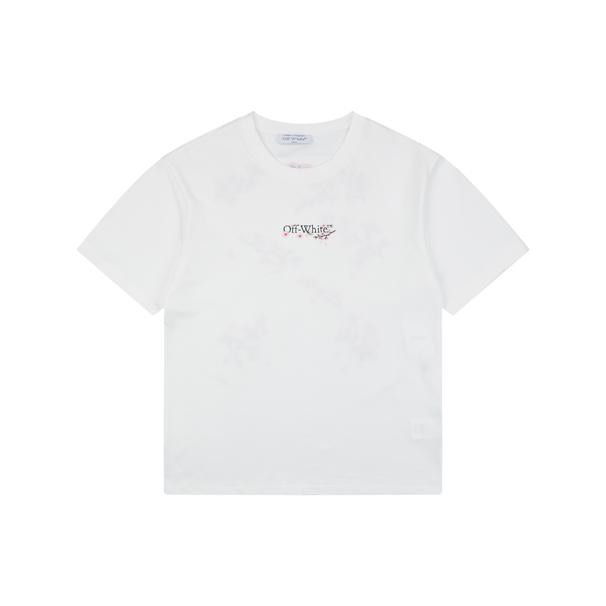 Off-White Gradient Interwoven Arrow Print T-Shirt | White Short-Sleeve