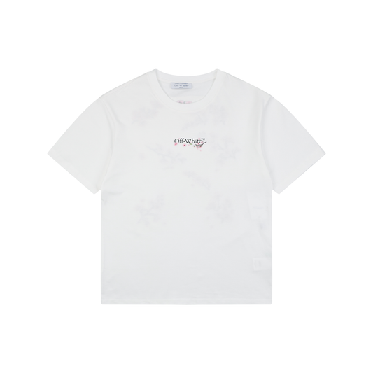 Off-White Gradient Interwoven Arrow Print T-Shirt | White Short-Sleeve