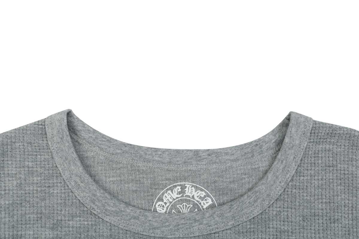 Chrome Hearts Waffle-Knit Long-Sleeve Tee | Vine & Sword Print