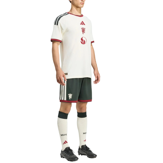 adidas Manchester United 2026/27 Player Version Third Kit Jersey – Ivory White