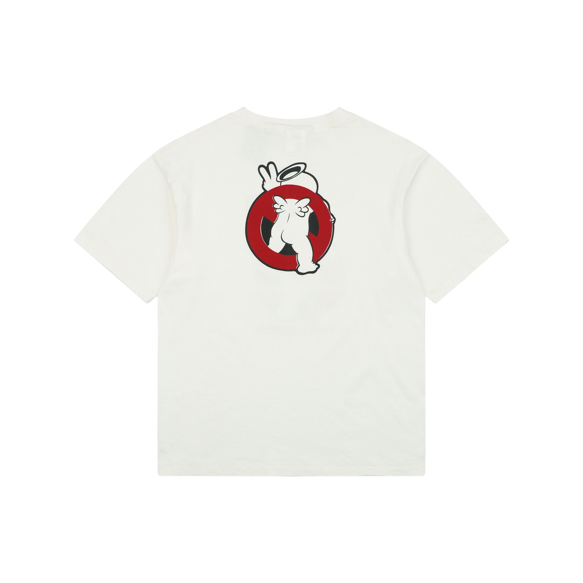 Saint Michael Ghost Baby Print Short-Sleeve T-Shirt