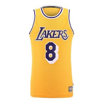 adidas Kobe Bryant Los Angeles Lakers Vintage Jersey - Yellow