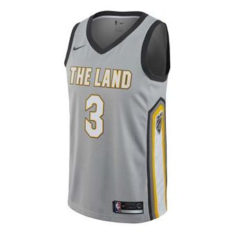 Nike Isaiah Thomas Cleveland Cavaliers City Edition Swingman Jersey - Grey