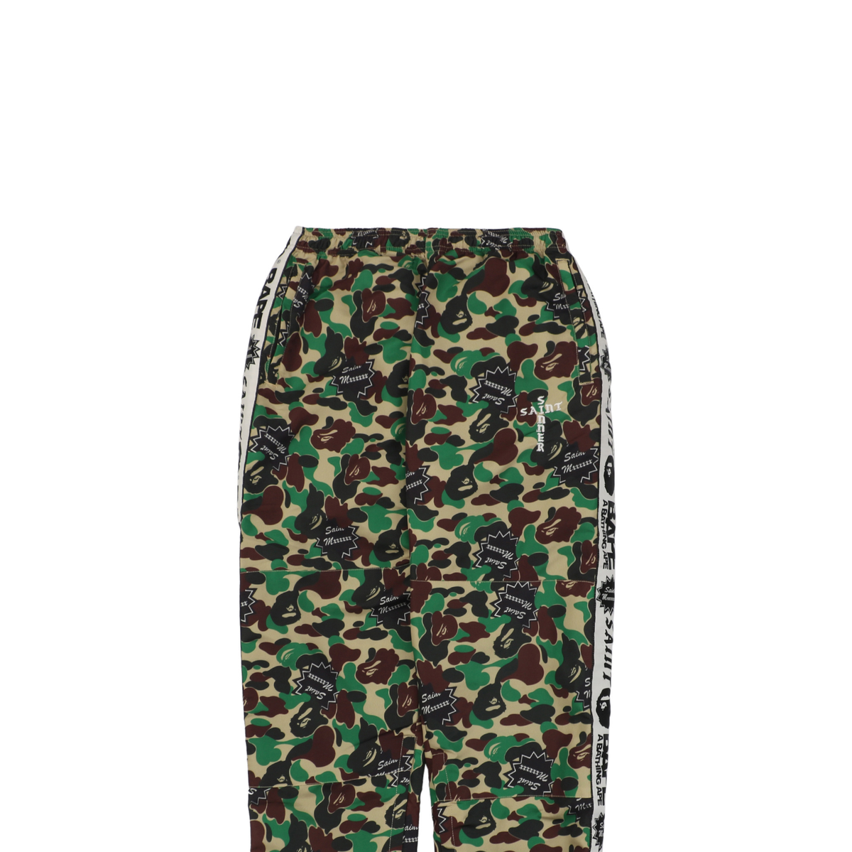 BP × Saint Michael 2026 Green Camouflage Trousers