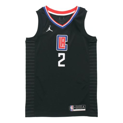 Air Jordan Los Angeles Clippers Leonard No. 2 Swingman Jersey - Black